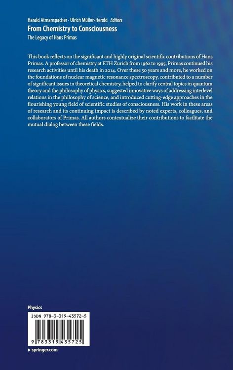 Produktbild: From Chemistry to Consciousness