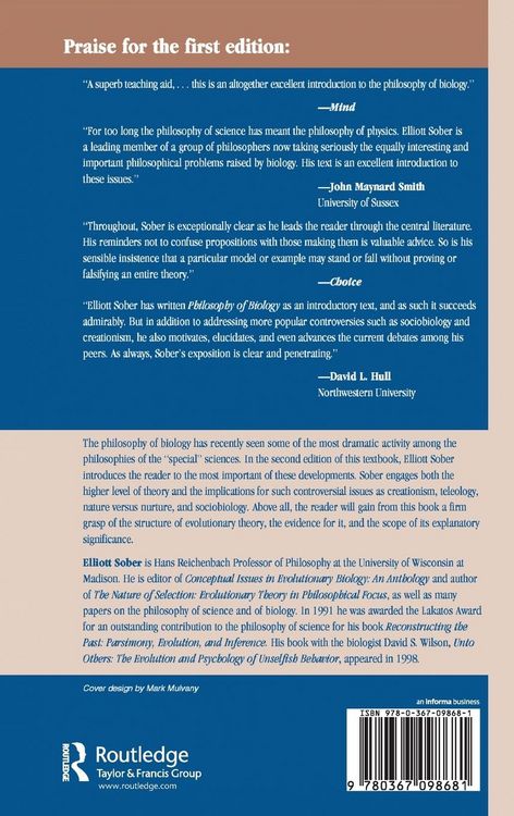 Produktbild: Philosophy Of Biology