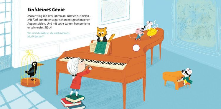 Produktbild: Mein kleines Musikbuch &ndash; Mozart und seine Musik