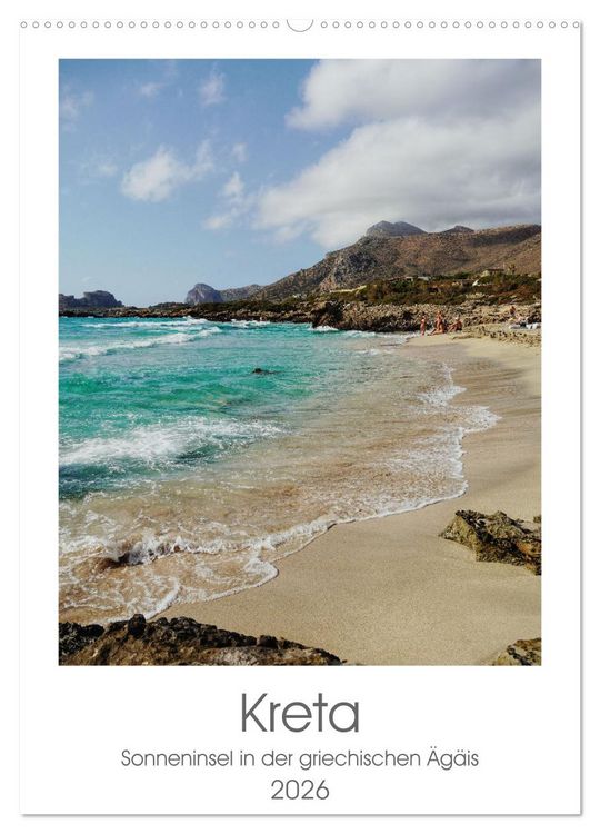 Produktbild: Kreta (Wandkalender 2026 DIN A2 hoch), CALVENDO Monatskalender