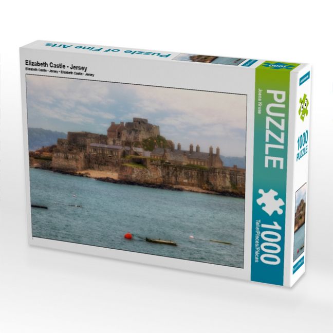 Produktbild: CALVENDO Puzzle Elizabeth Castle - Jersey | 1000 Teile Lege-Gr&ouml;&szlig;e 64x48cm Foto-Puzzle f&uuml;r gl&uuml;ckliche Stunden