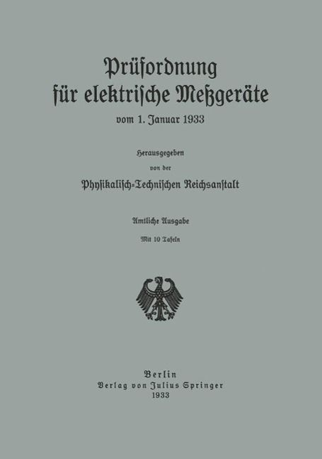 Produktbild: Pr&uuml;fordnung f&uuml;r elektrische Me&szlig;ger&auml;te