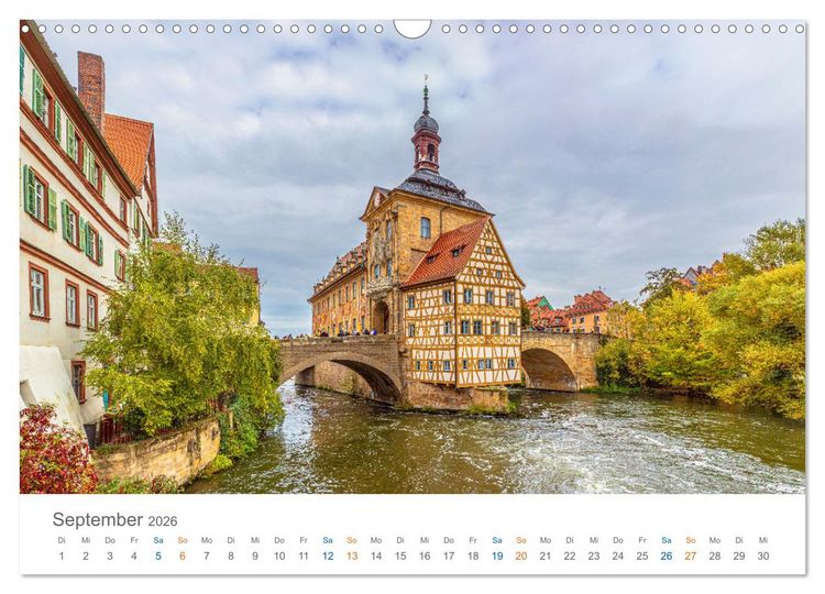 Produktbild: Oberfranken - Bayerns Norden (Wandkalender 2026 DIN A3 quer), CALVENDO Monatskalender