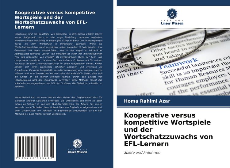 Produktbild: Kooperative versus kompetitive Wortspiele und der Wortschatzzuwachs von EFL-Lernern