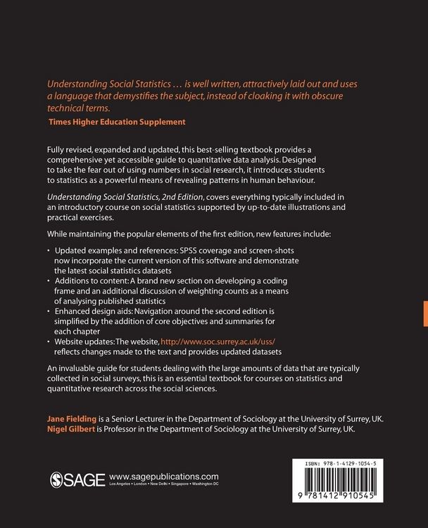 Produktbild: Understanding Social Statistics