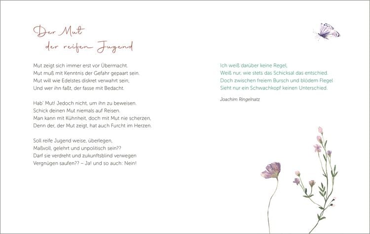 Produktbild: Die sch&ouml;nsten Blumen bl&uuml;hen f&uuml;r die, die sie sehen