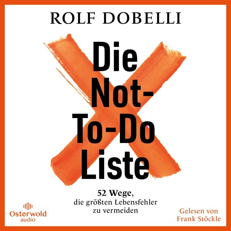 Produktbild: Die Not-To-Do-Liste