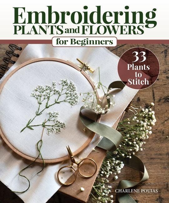 Produktbild: Embroidering Plants and Flowers for Beginners