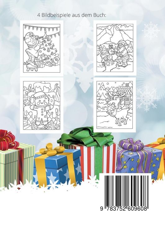 Produktbild: Mein grosses Weihnachts-Ausmalbuch