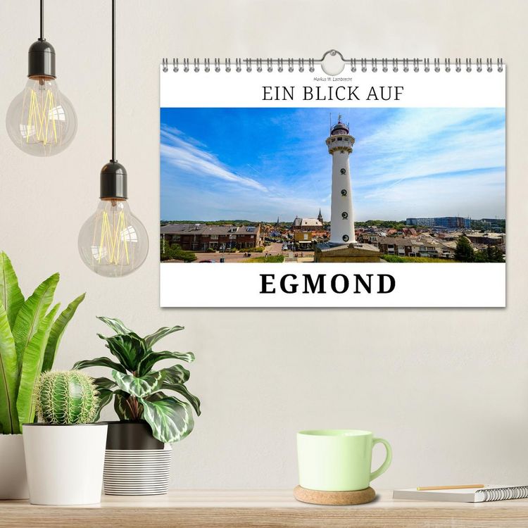 Produktbild: Ein Blick auf Egmond (Wandkalender 2026 DIN A4 quer), CALVENDO Monatskalender