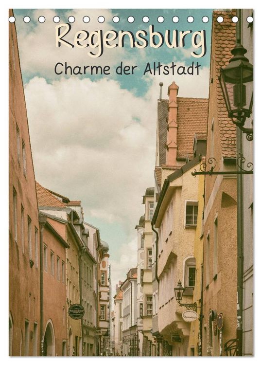 Produktbild: Regensburg - Charme der Altstadt (Tischkalender 2026 DIN A5 hoch), CALVENDO Monatskalender