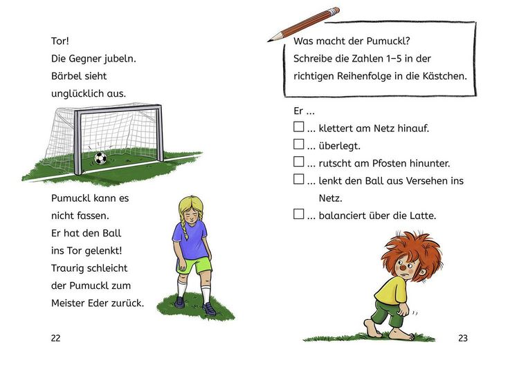 Produktbild: Pumuckl, B&uuml;cherhelden 1. Klasse, Pumuckl spielt Fu&szlig;ball