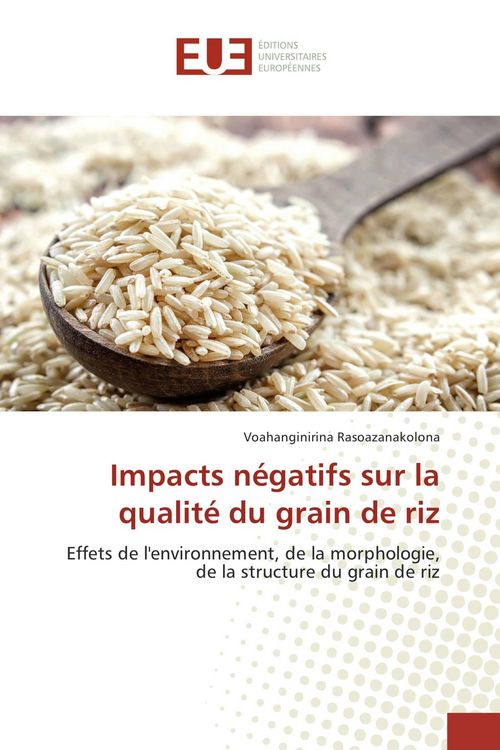 Produktbild: Impacts n&eacute;gatifs sur la qualit&eacute; du grain de riz
