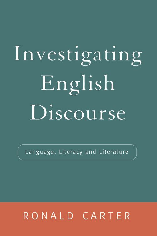 Produktbild: Investigating English Discourse