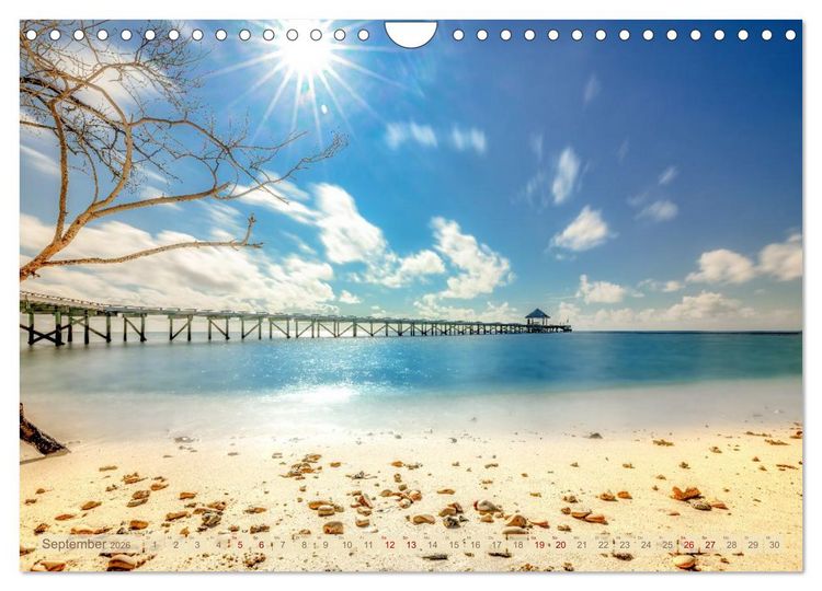 Produktbild: Malerische Malediven (Wandkalender 2026 DIN A4 quer), CALVENDO Monatskalender