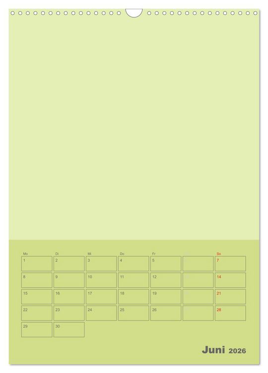 Produktbild: Bastel Terminkalender (Wandkalender 2026 DIN A3 hoch), CALVENDO Monatskalender