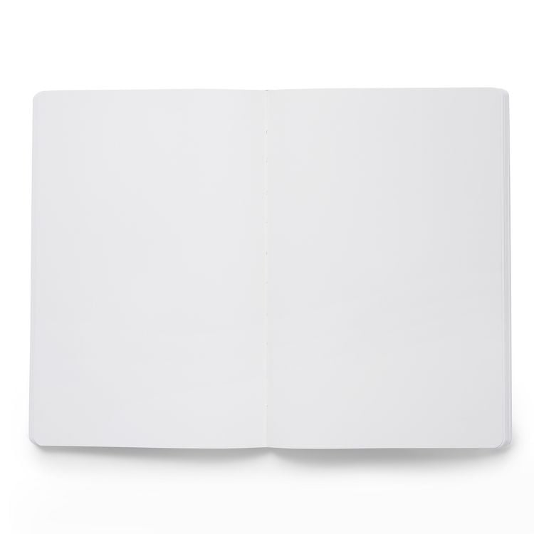 Produktbild: Notizbuch B5 Softcover Blanko Midnight Black