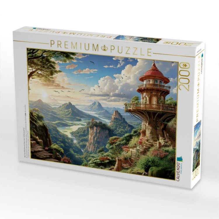 Produktbild: CALVENDO Puzzle Der Hochblickhorst &uuml;ber dem Wildwassertal | 2000 Teile Lege-Gr&ouml;&szlig;e 90x67cm Foto-Puzzle f&uuml;r gl&uuml;ckliche Stunden