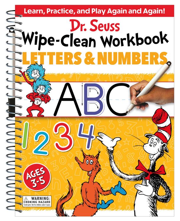 Produktbild: Dr. Seuss Wipe-Clean Workbook: Letters and Numbers