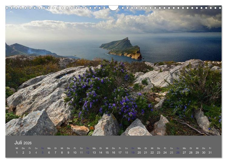 Produktbild: Mallorca - Jenseits vom Massentourismus (Wandkalender 2026 DIN A3 quer), CALVENDO Monatskalender