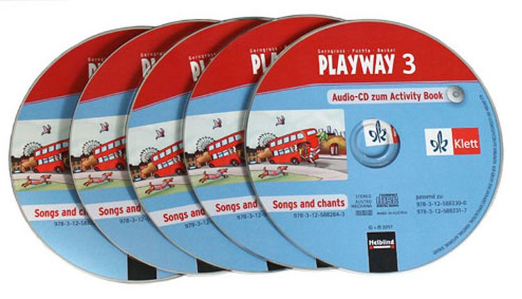 Produktbild: Playway 3. Ab Klasse 1. Ausgabe Hamburg, Nordrhein-Westfalen, Baden-W&uuml;rttemberg und Brandenburg