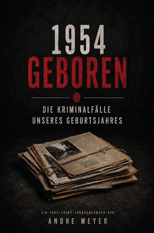 Produktbild: 1954 geboren - Die Kriminalf&auml;lle unseres Geburtsjahres