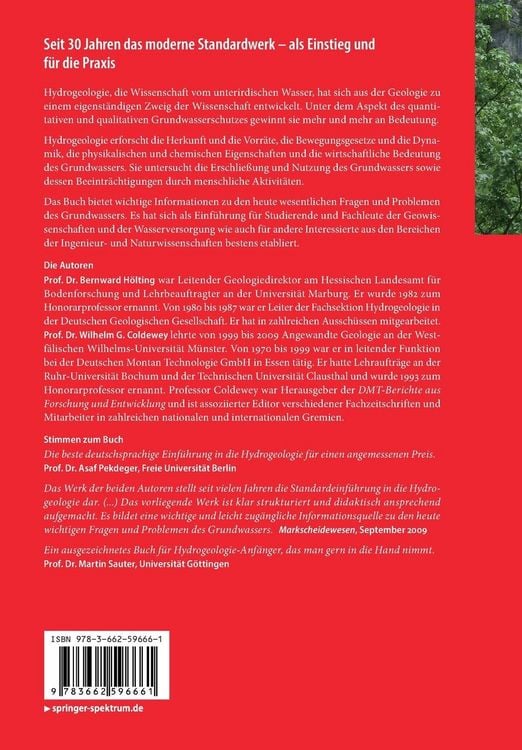 Produktbild: Hydrogeologie
