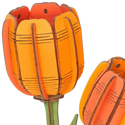 Produktbild: Book Nook DIY Blume Orange Tulpe