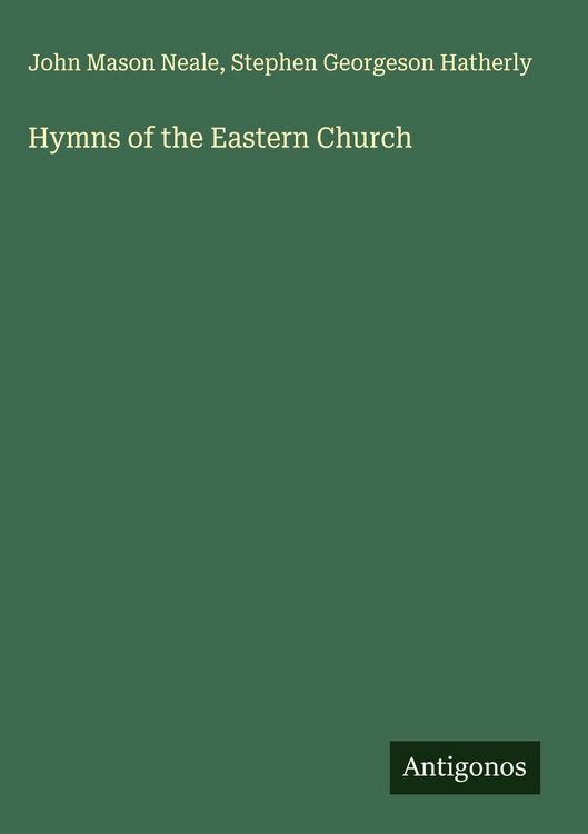 Produktbild: Hymns of the Eastern Church