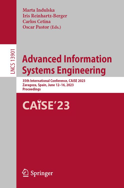 Produktbild: Advanced Information Systems Engineering