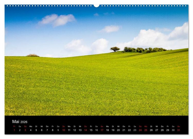Produktbild: Ostseeinsel R&uuml;gen Impressionen (Wandkalender 2026 DIN A2 quer), CALVENDO Monatskalender