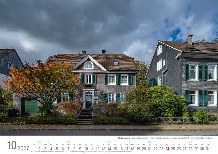 Produktbild: H&uuml;ckeswagen 2027 Bildkalender A3 quer Spiralbindung
