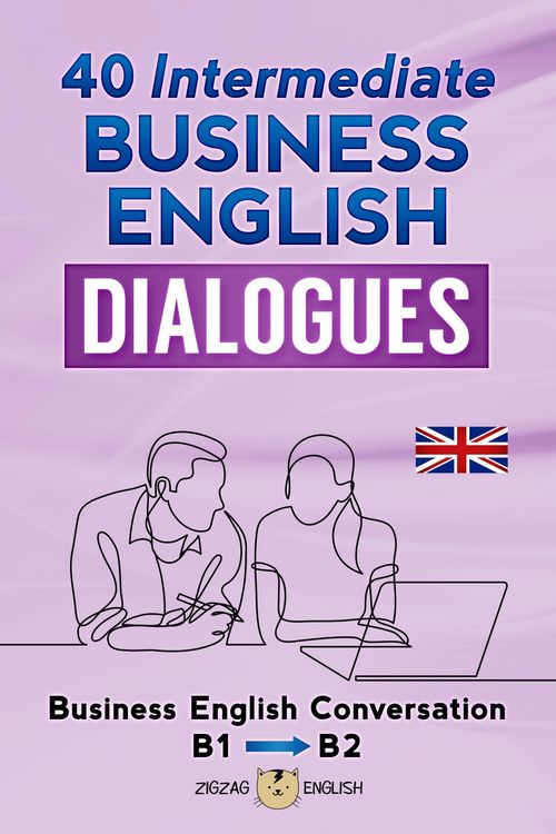 Produktbild: 40 Intermediate Business English Dialogues - B1/B2