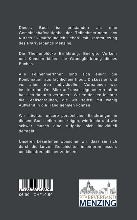 Produktbild: Klimafreundlich leben