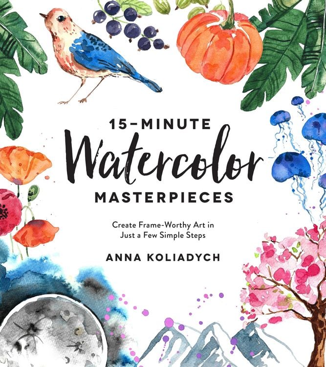 Produktbild: 15-Minute Watercolor Masterpieces
