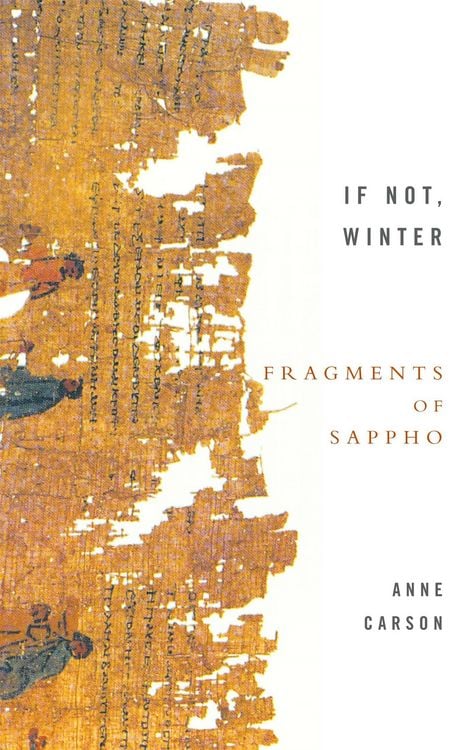 Produktbild: If Not, Winter: The Complete Fragments of Sappho