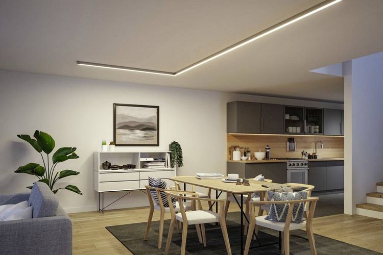 Produktbild: Paulmann 98176 Linion LED-Deckenleuchte LED 3.5W Chrom (matt)