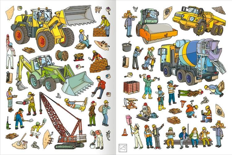 Produktbild: Mein XL Sticker-Poster Baustelle