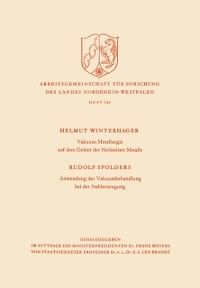 Produktbild: Vakuum-Metallurgie auf dem Gebiet der Nichteisen-Metalle / Anwendung der Vakuumbehandlung bei der Stahlerzeugung