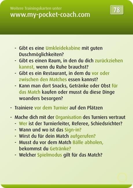 Produktbild: My Pocket Coach Tennis