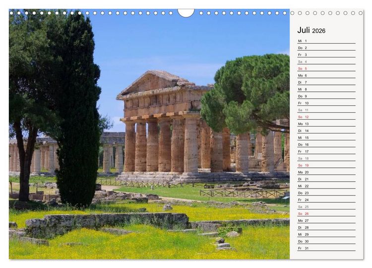 Produktbild: Italia (Wandkalender 2026 DIN A3 quer), CALVENDO Monatskalender