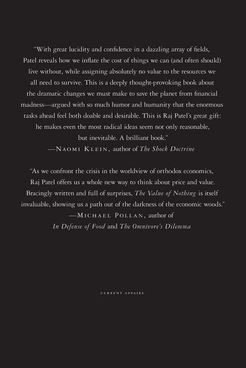 Produktbild: Value of Nothing