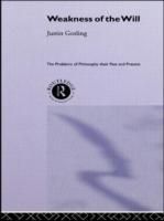 Produktbild: Gosling, J: The Weakness of the Will