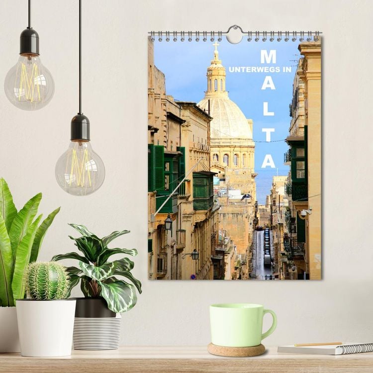 Produktbild: Unterwegs in Malta (Wandkalender 2026 DIN A4 hoch), CALVENDO Monatskalender