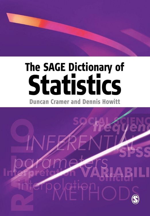 Produktbild: The SAGE Dictionary of Statistics