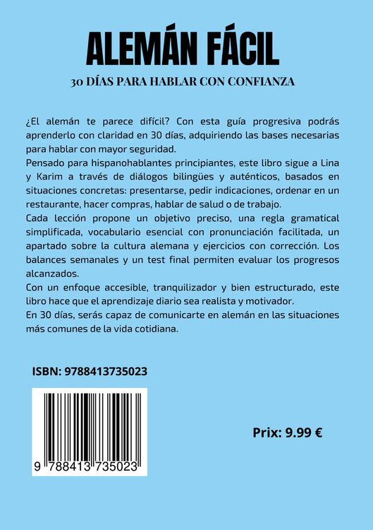 Produktbild: Alem&aacute;n F&aacute;cil: 30 D&iacute;as para Hablar con Confianza