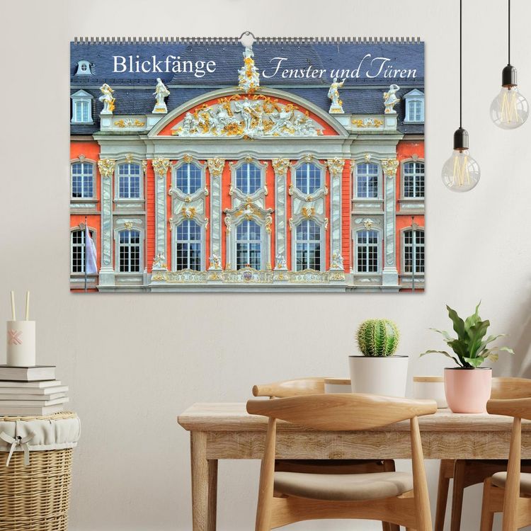 Produktbild: Blickf&auml;nge - Fenster und T&uuml;ren (Wandkalender 2026 DIN A2 quer), CALVENDO Monatskalender