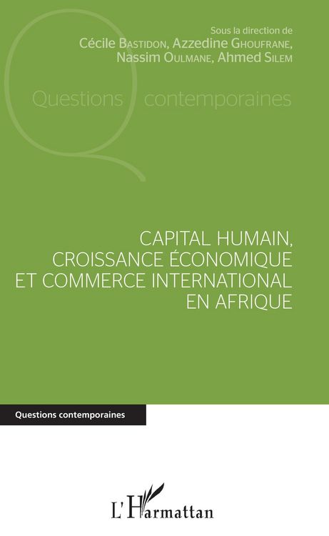 Produktbild: Capital humain, croissance economique et commerce international en Afrique