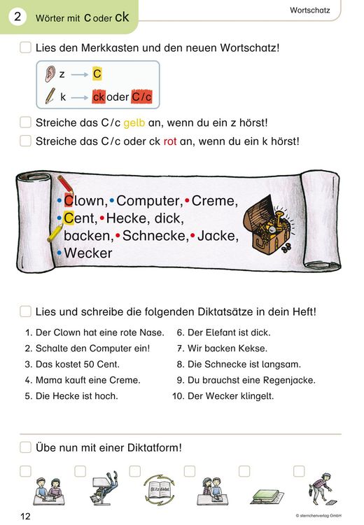 Produktbild: Mein Lupenschreibheft 1 bis 3 - Ich kann richtig schreiben - Ausgabe mit Artikelkennzeichnung (DaZ)