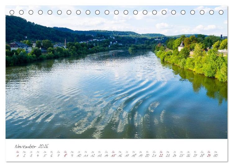 Produktbild: Erlebnis Eifel (Tischkalender 2026 DIN A5 quer), CALVENDO Monatskalender